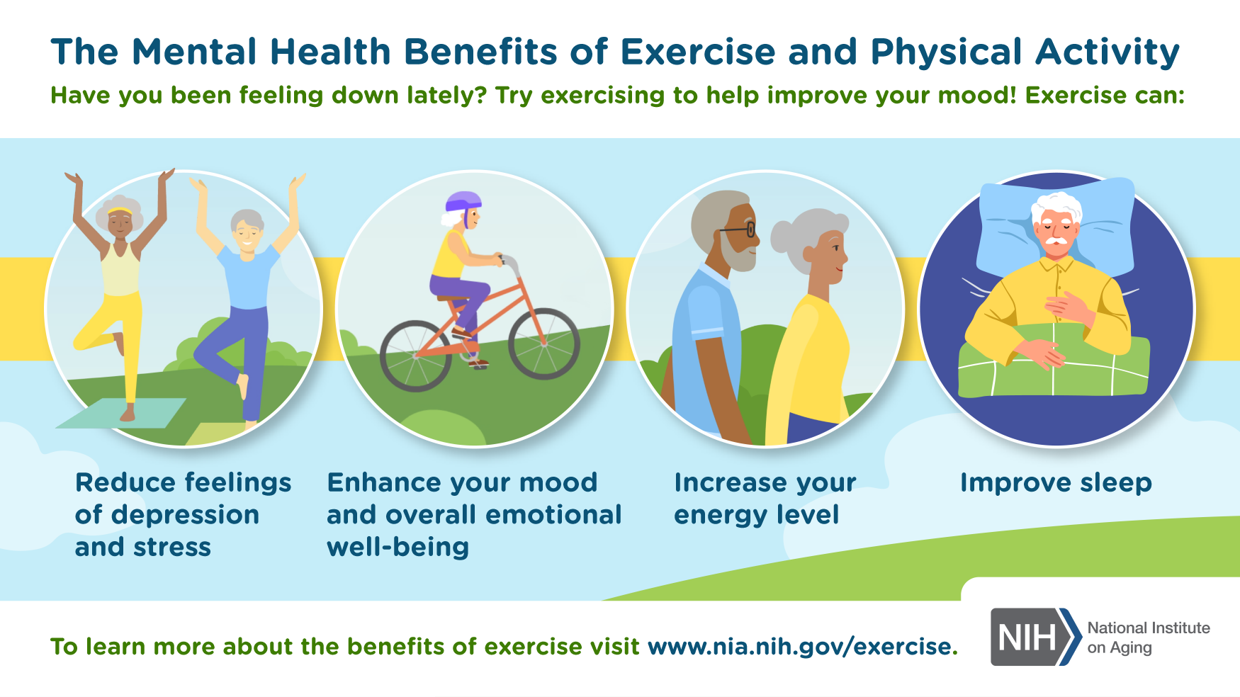 People exercising outdoors